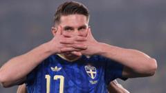 Gyokeres’ Sweden hero as Kosovo dream of first World Cup